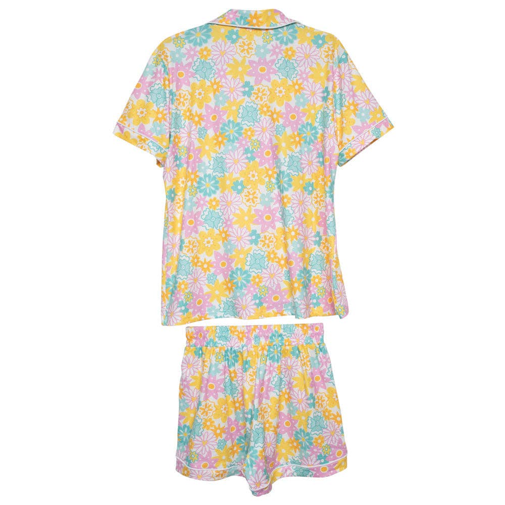 Spring Flowers Wholesale Pajama Sets