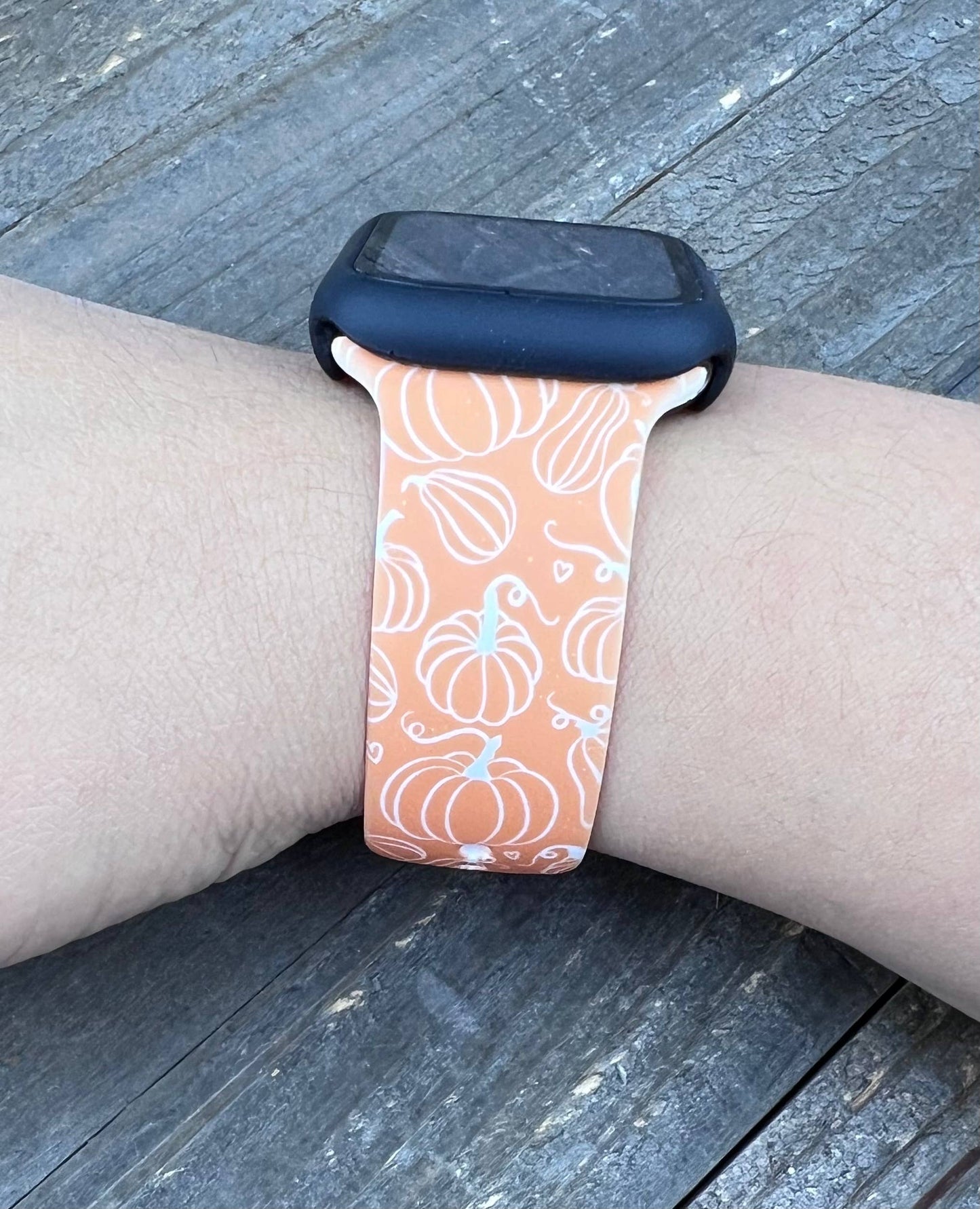 Fall & Halloween Apple Watch Silicone Bands
