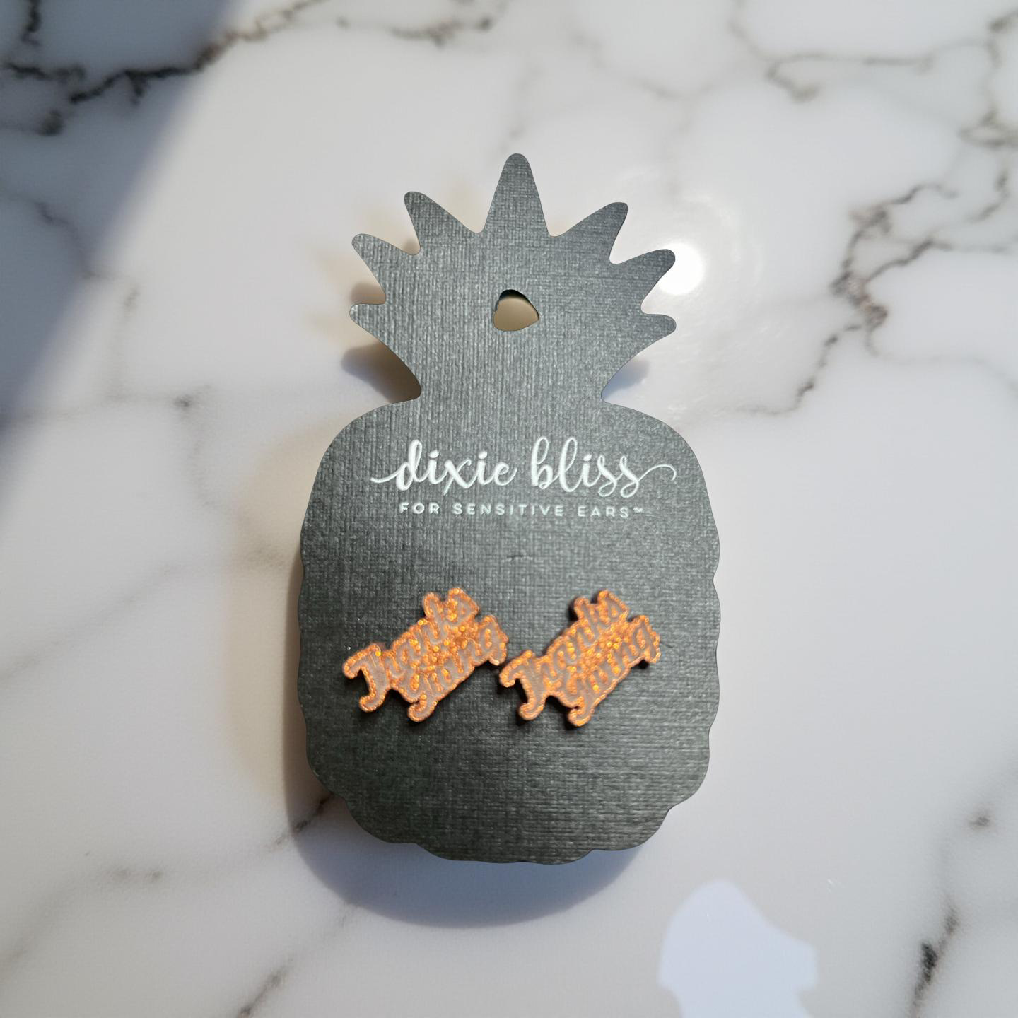 Thanksgiving Turkey Stud Earrings
