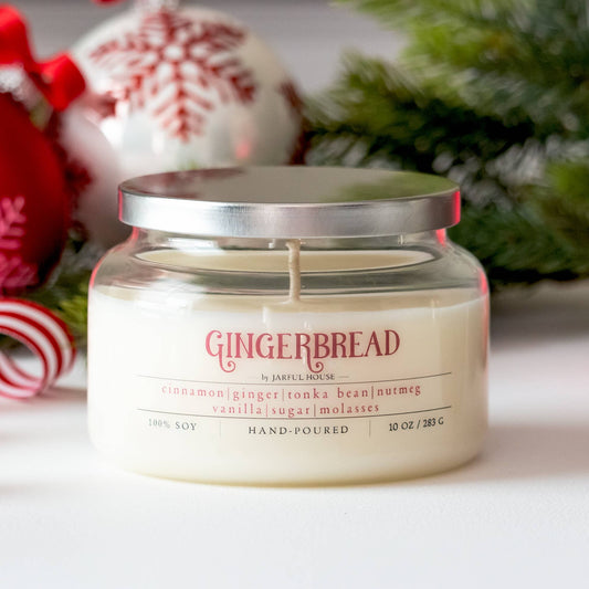 Christmas Candle Gingerbread - 10 oz