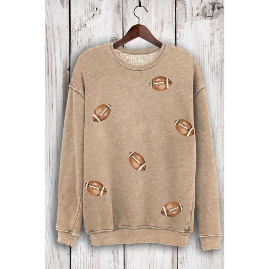 FOOTBALL MINERAL SWEATSHIRTS