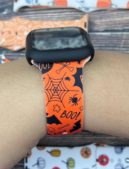 Fall & Halloween Apple Watch Silicone Bands