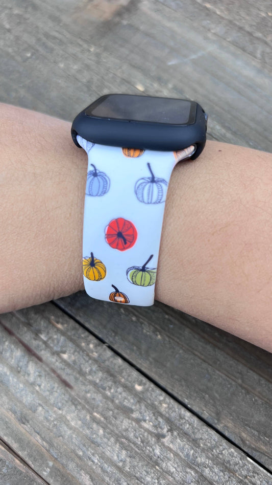 Fall & Halloween Apple Watch Silicone Bands