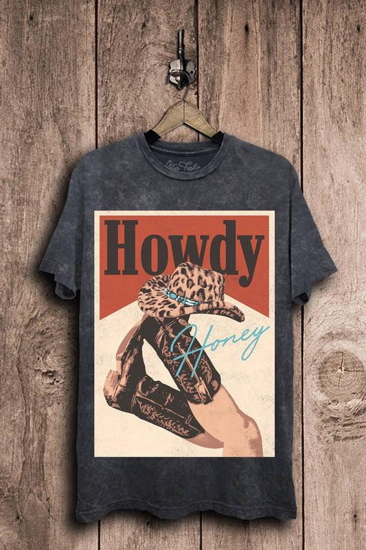 Howdy Honey Graphic Top