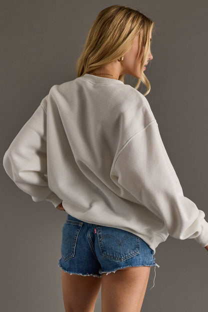 White USA Sweatshirt