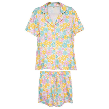 Spring Flowers Wholesale Pajama Sets