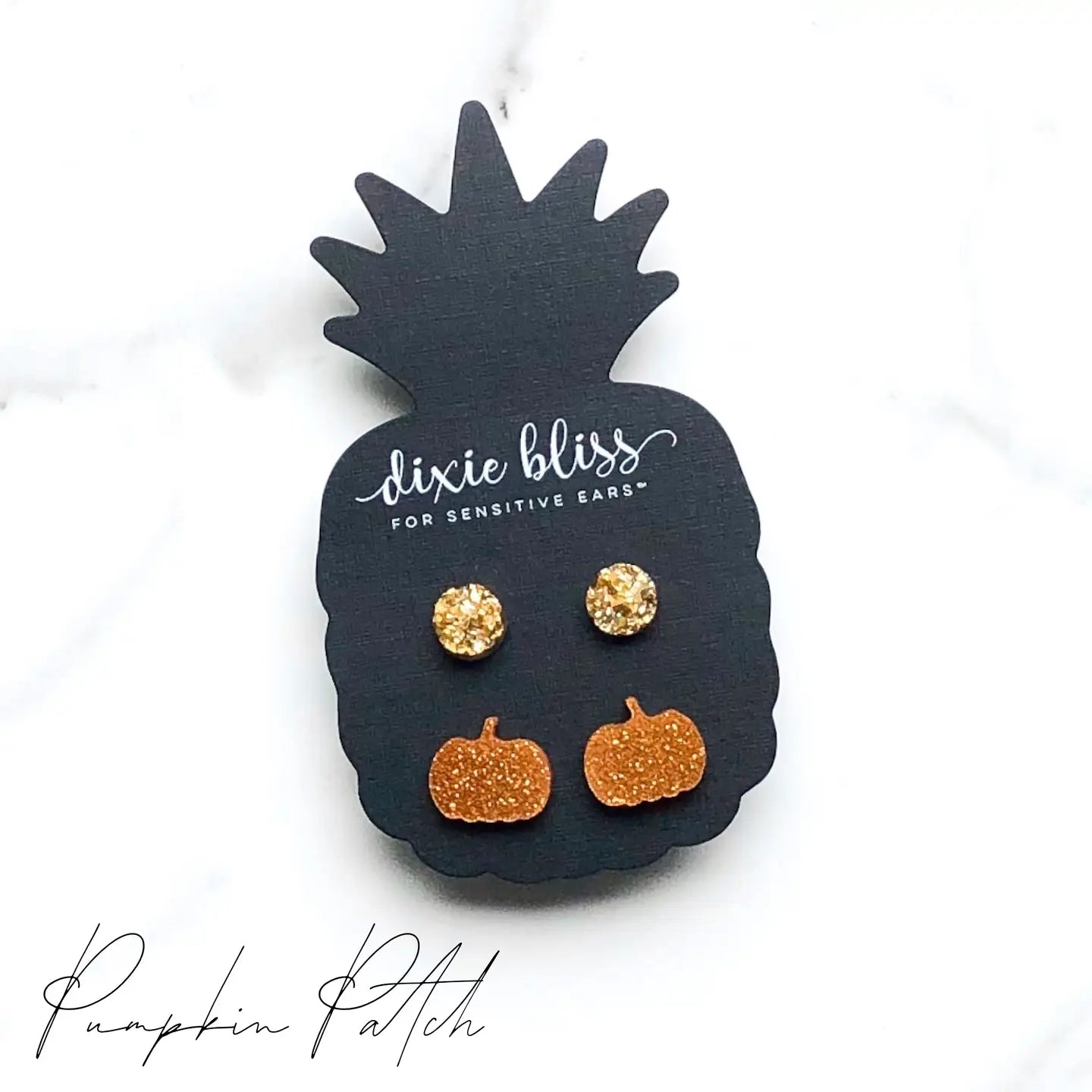 Pumpkin Fall Stud Earrings