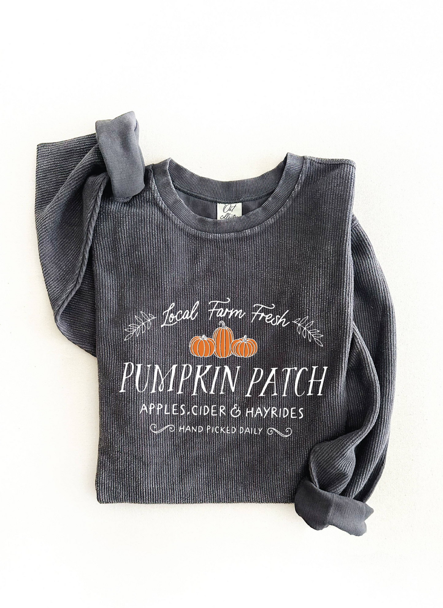 LOCAL FARM FRESH PUMPKIN PATCH Thermal Vintage Pullover