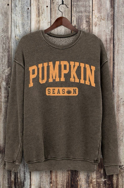 PUMPKIN SEASON MINERAL SWEATSHIRT