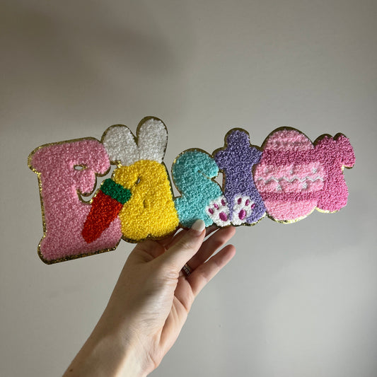 Easter Chenille Patch