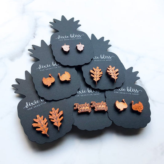 Thanksgiving Stud Earrings