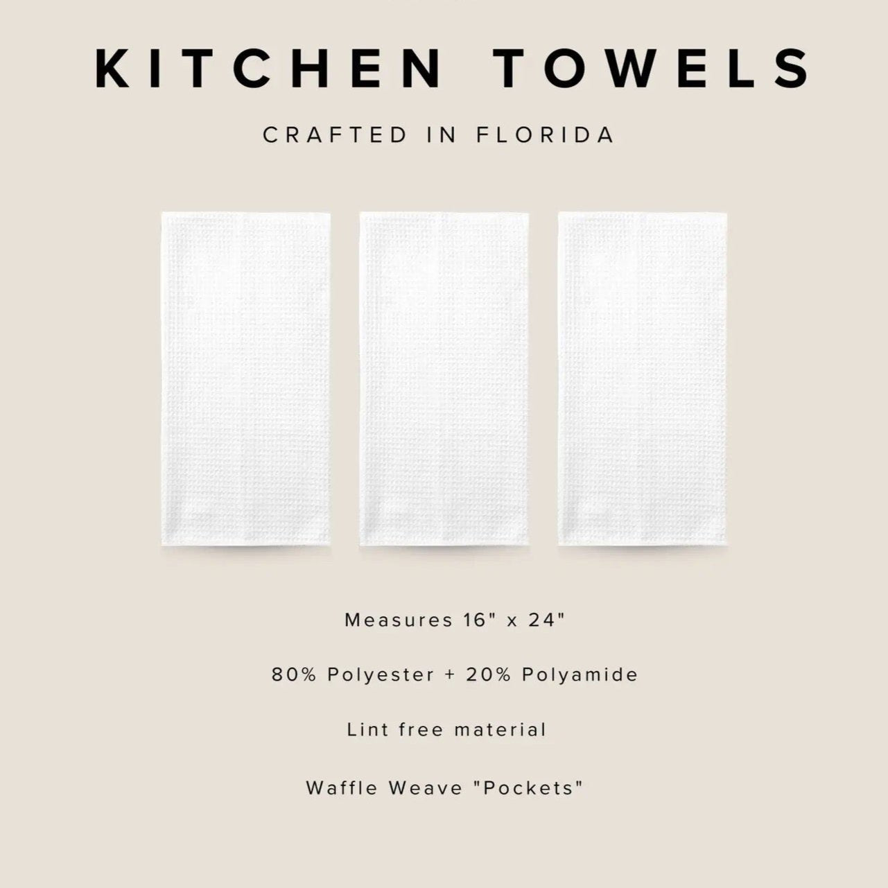 Funny Jingle all the way Christmas Kitchen Dish Towel