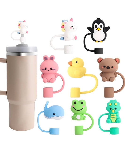 Animal Straw Toppers