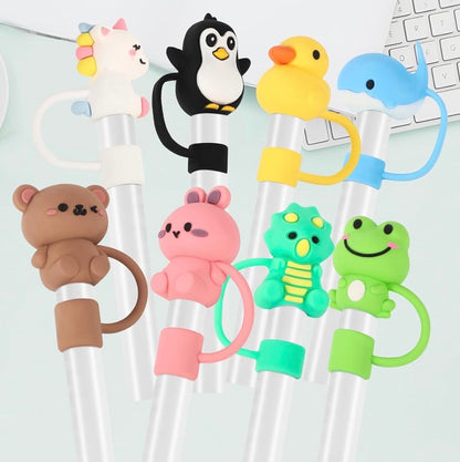 Animal Straw Toppers