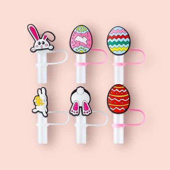 Easter Straw Toppers