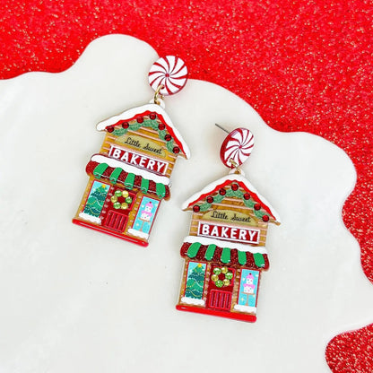 Holiday Bakeshop Dangle Earrings