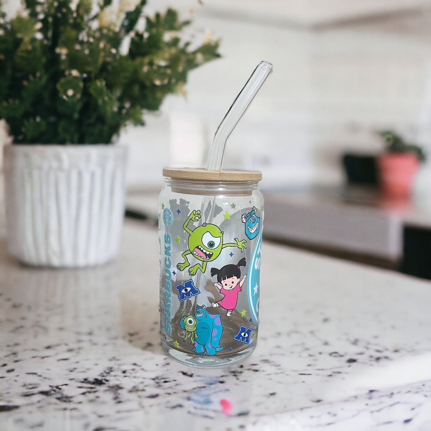 Disney Monster's Inc. Glass Cup
