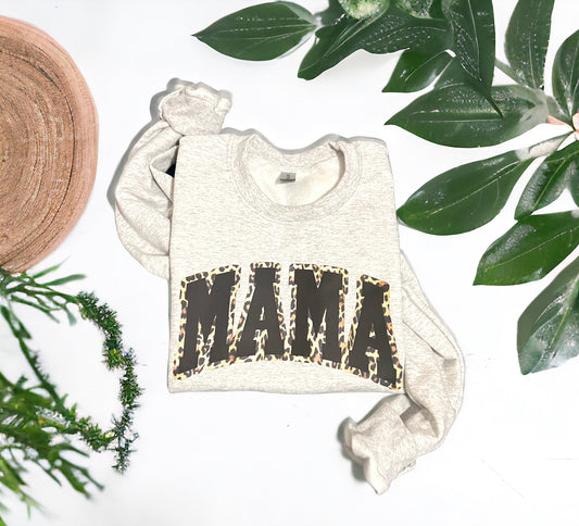 Mama Leopard Sweatshirt