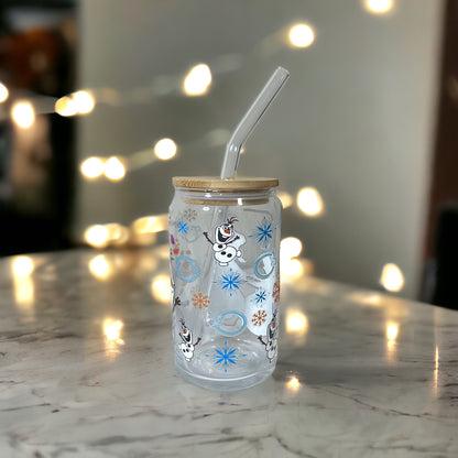 Disney Frozen Glass Cup