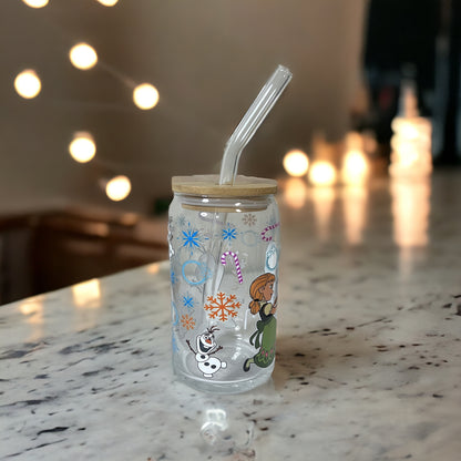 Disney Frozen Glass Cup