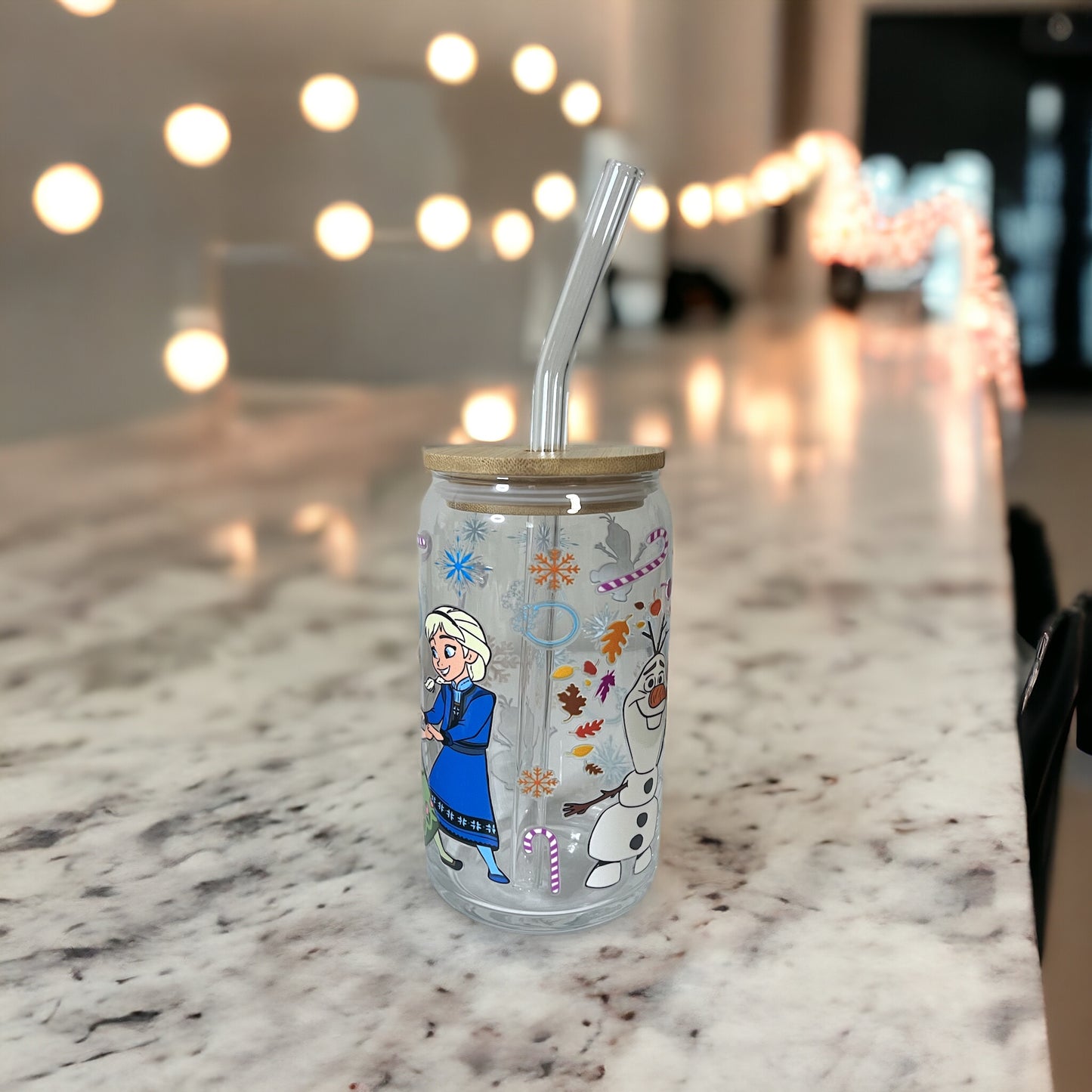 Disney Frozen Glass Cup