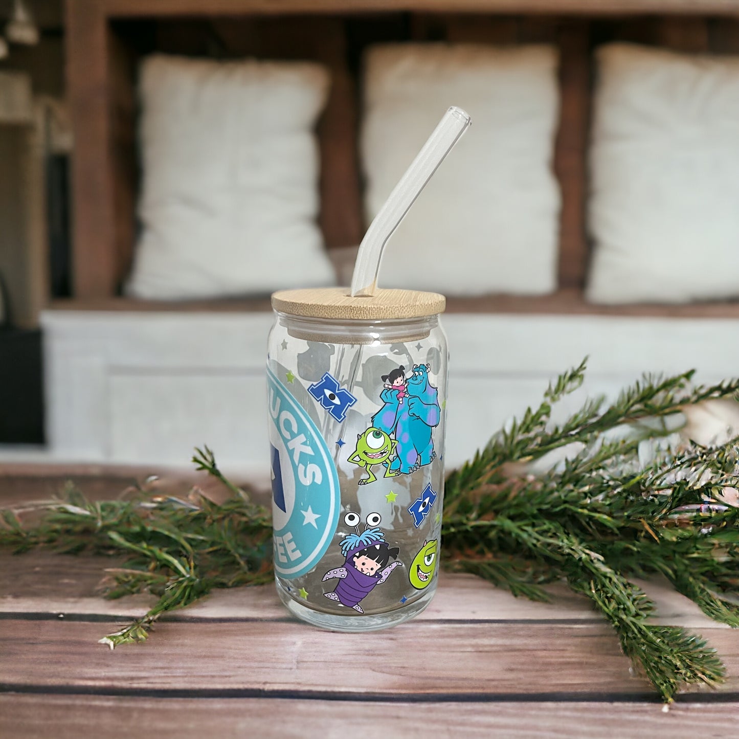 Disney Monster's Inc. Glass Cup