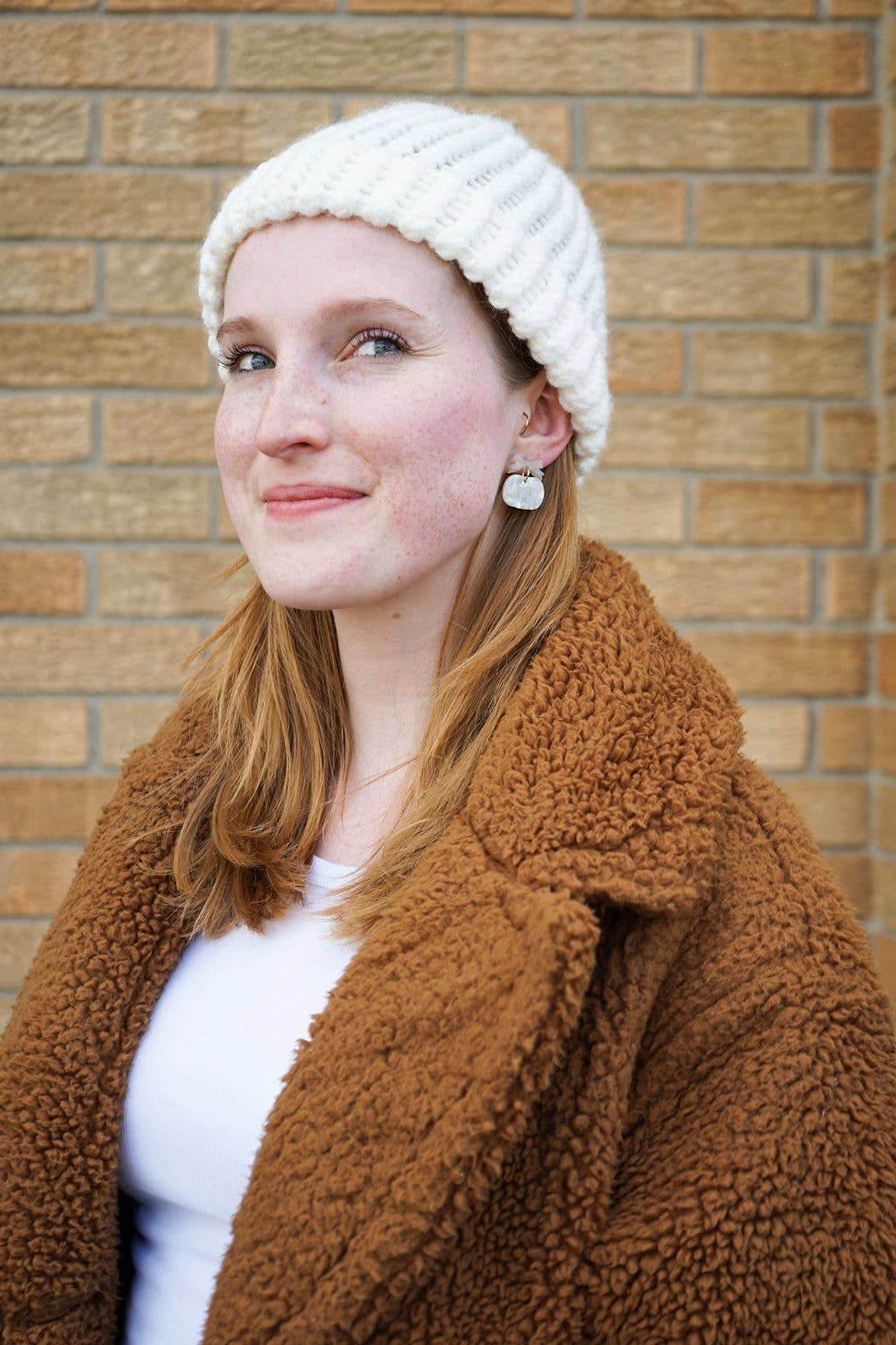 Bow Pumpkin Patch Earrings - Cashmere & Cream // Jewelry, Fall, Halloween