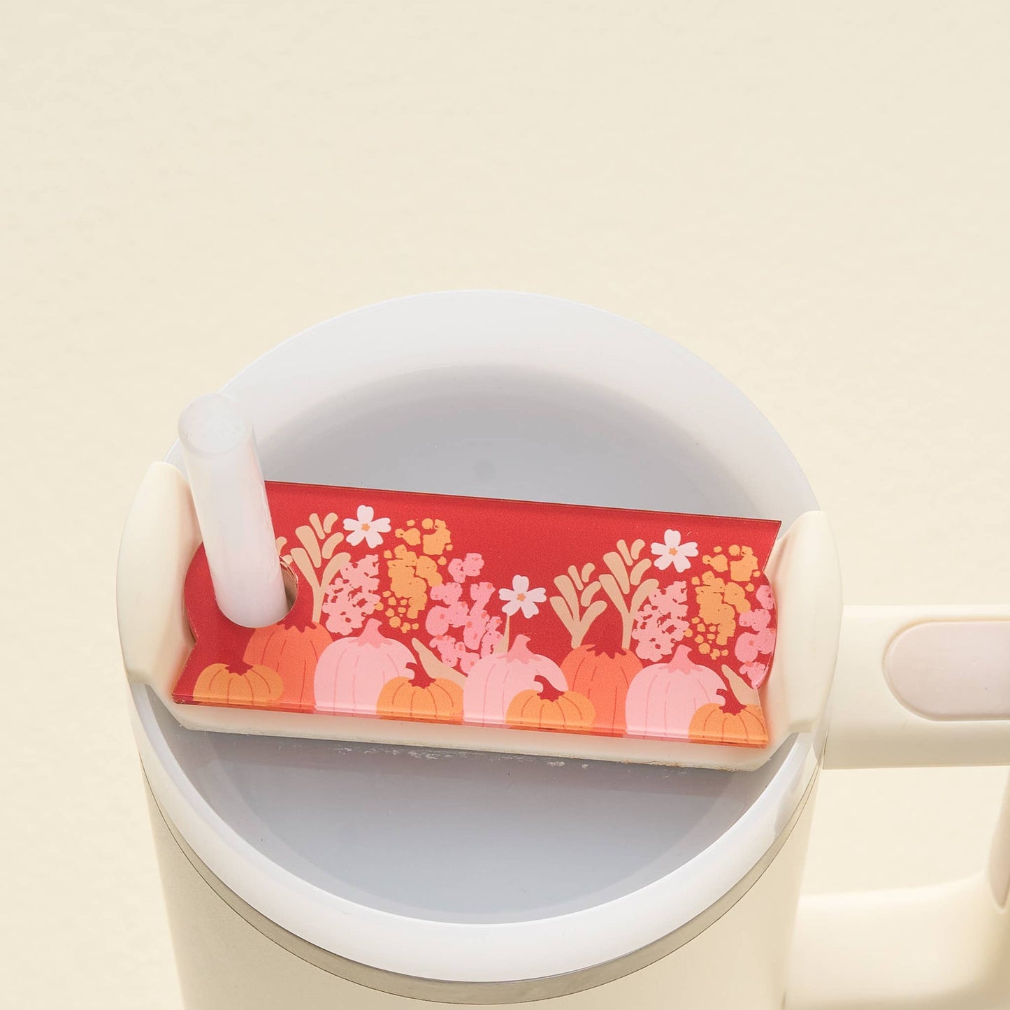 Tumbler Lid Tag-Harvest Blooms
